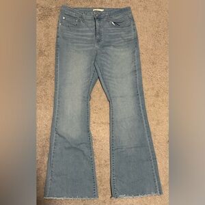 Levi's Women's Light Blue Flare Jeans